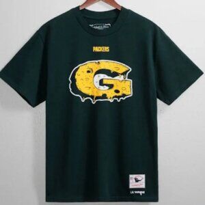 NWT NFL x Mitchell & Ness x Lil Wayne x Green Bay Packers tee